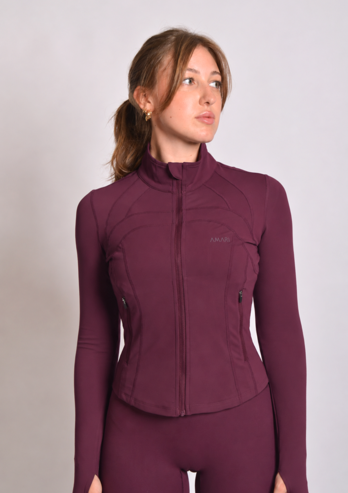 Essentials Jacket - Dark Cherry