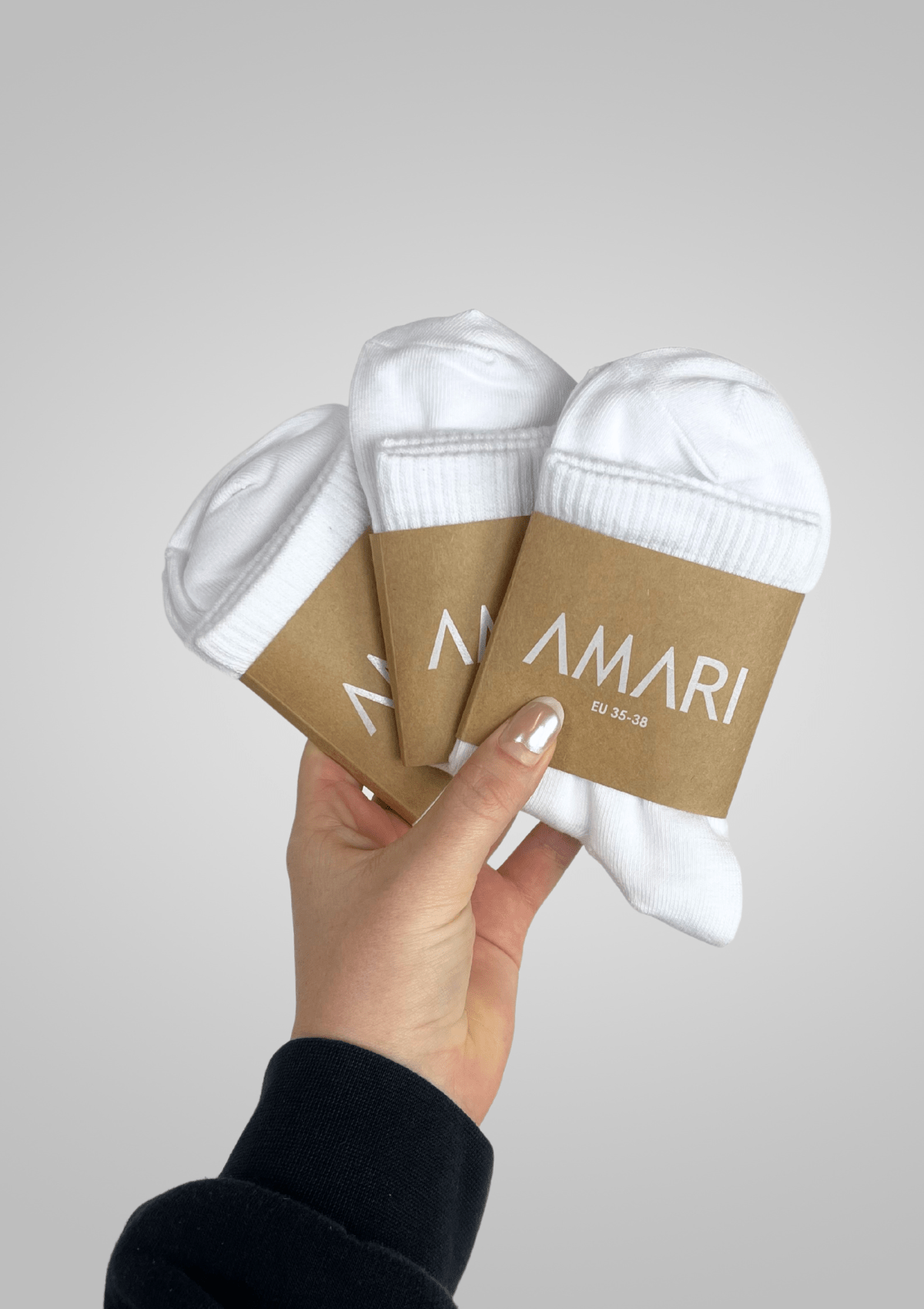Summer Socks - White (3 Pairs)