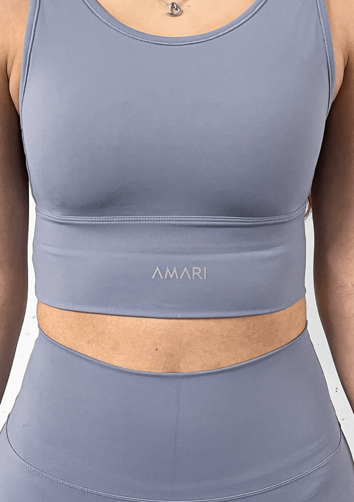 Second Chance: Sportsbra Dusty Blue S (fits small)