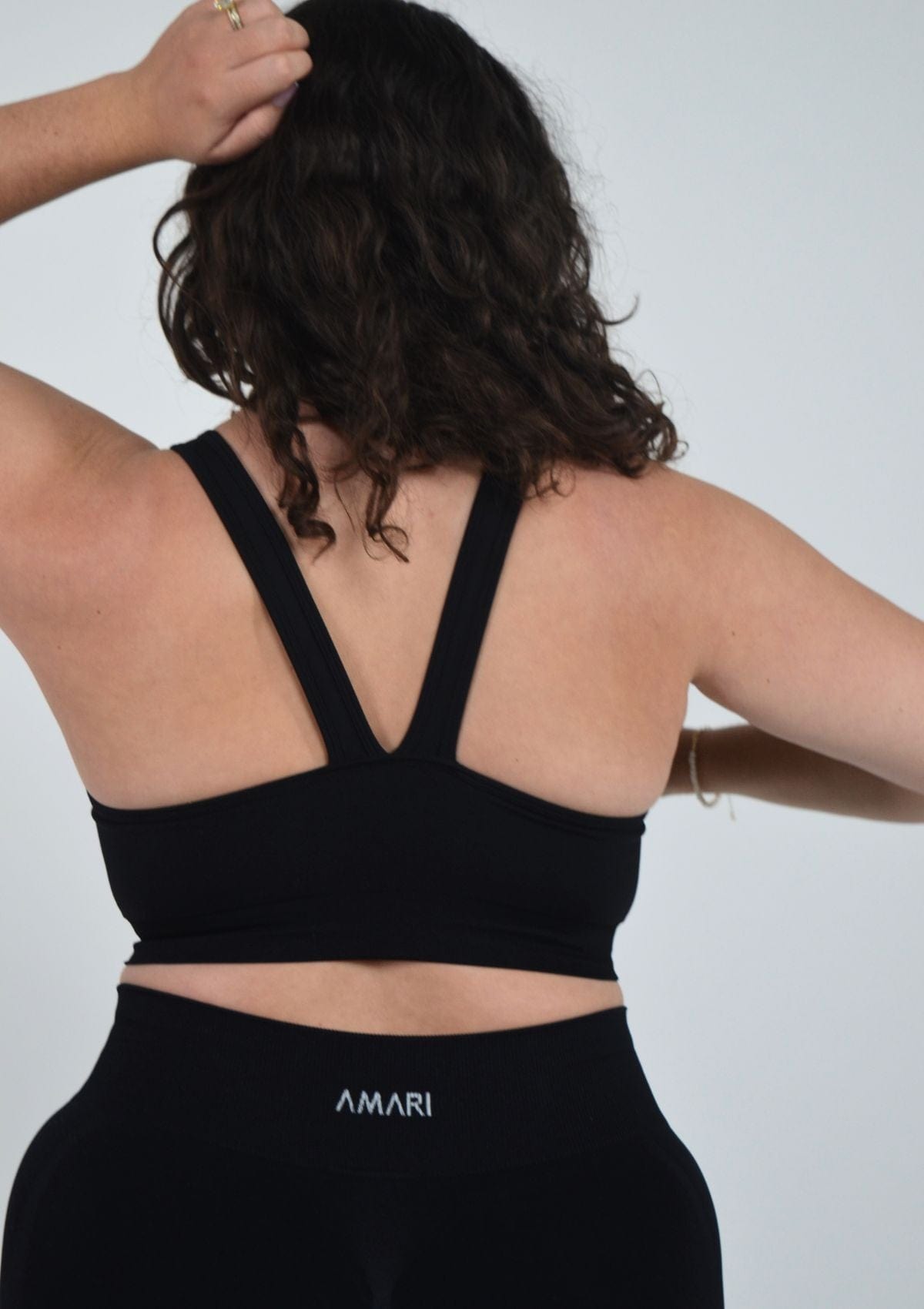 Second Chance: Seamless Sports Bra - Black