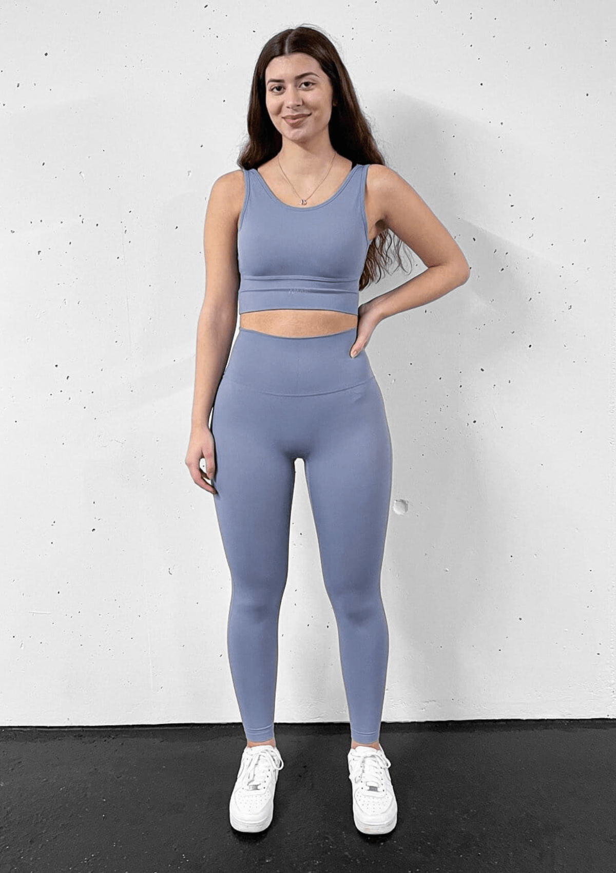 Second Chance: Sportsbra Dusty Blue S (fits small)