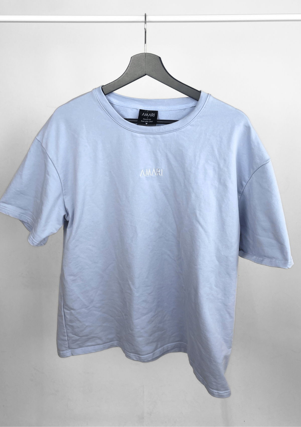 Second Chance: Oversized Shirt - Pastel Blue L and XXL