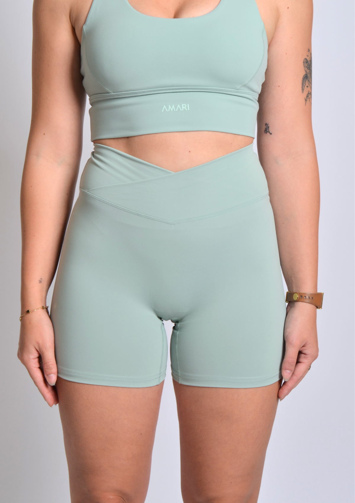 Cloud Love™ V-Shorts - Sage Green