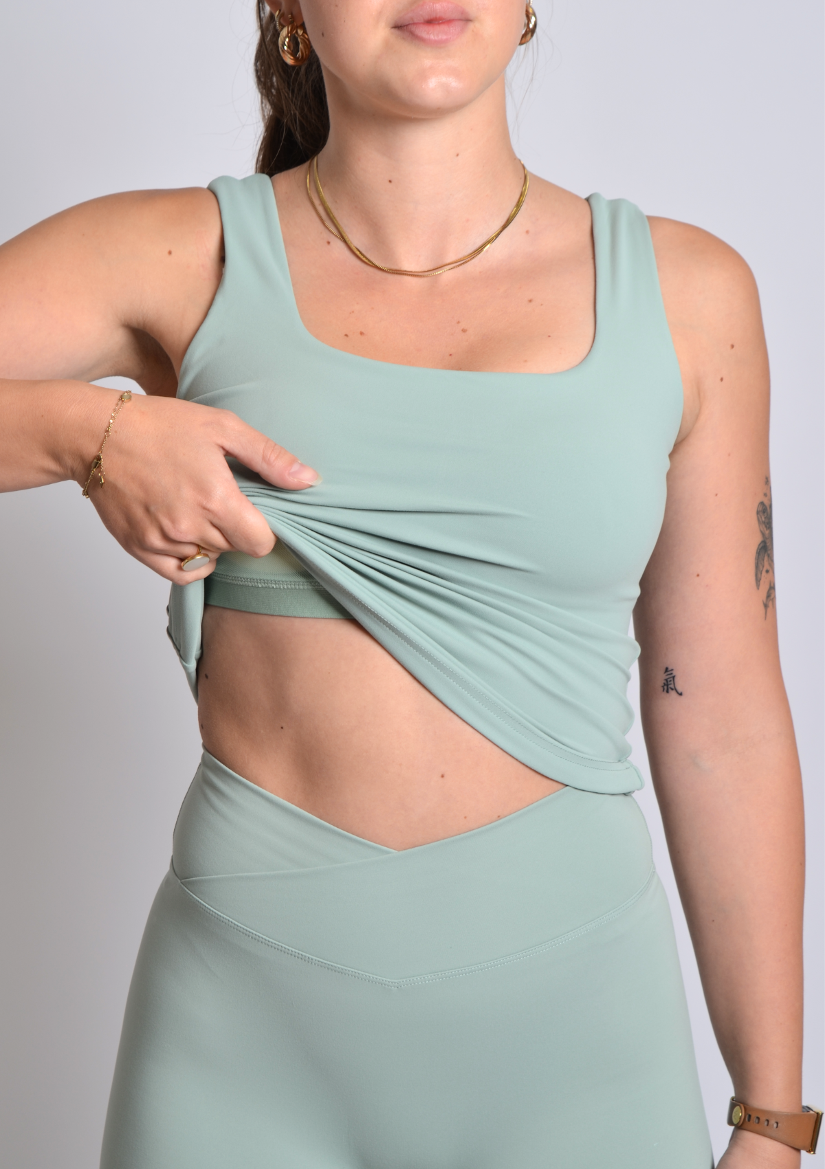 Cloud Love™ Essentials Top - Sage Green (Limited Colour)