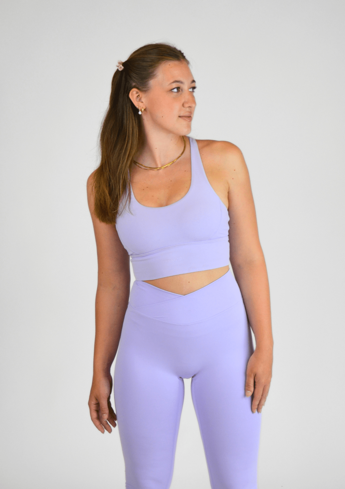V-Leggings - Lavender