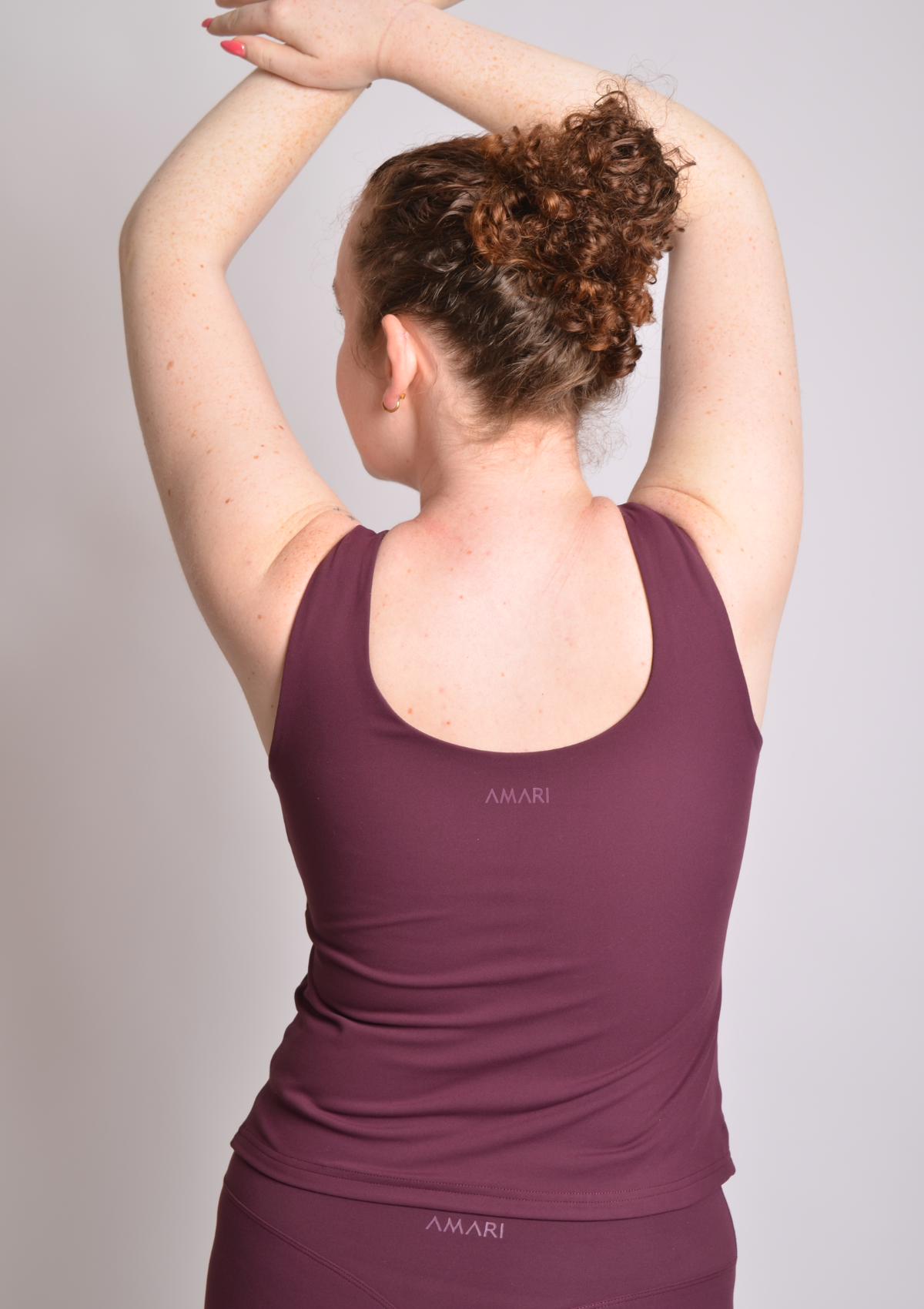 Essentials Top - Dark Cherry