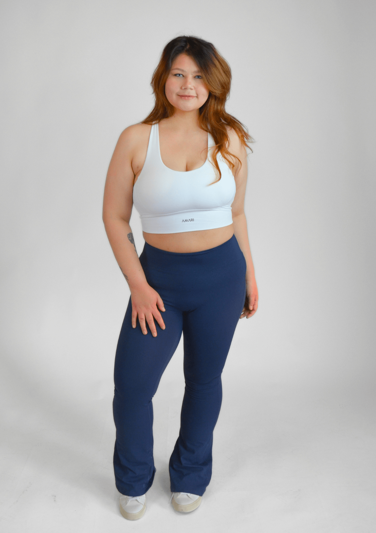 Flared Leggings - Midnight Blue