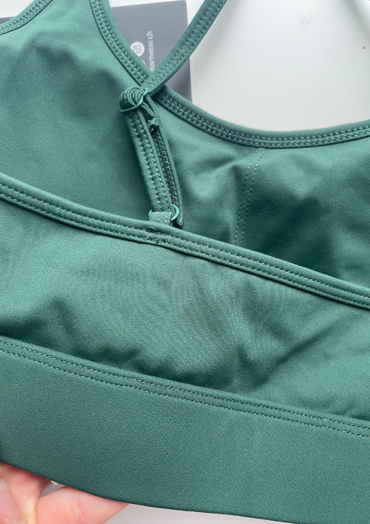 Second Chance: Essentials Sports Bra - Forest