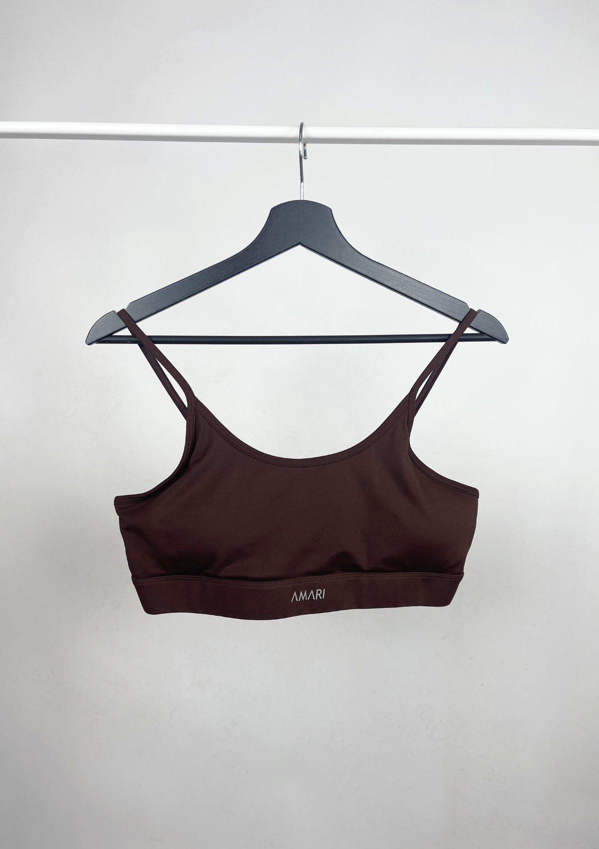 Second Chance: Essentials Sports Bra - Chocolate L