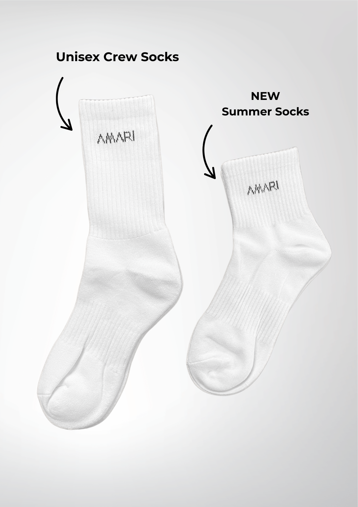 Summer Socks - White (3 Pairs)