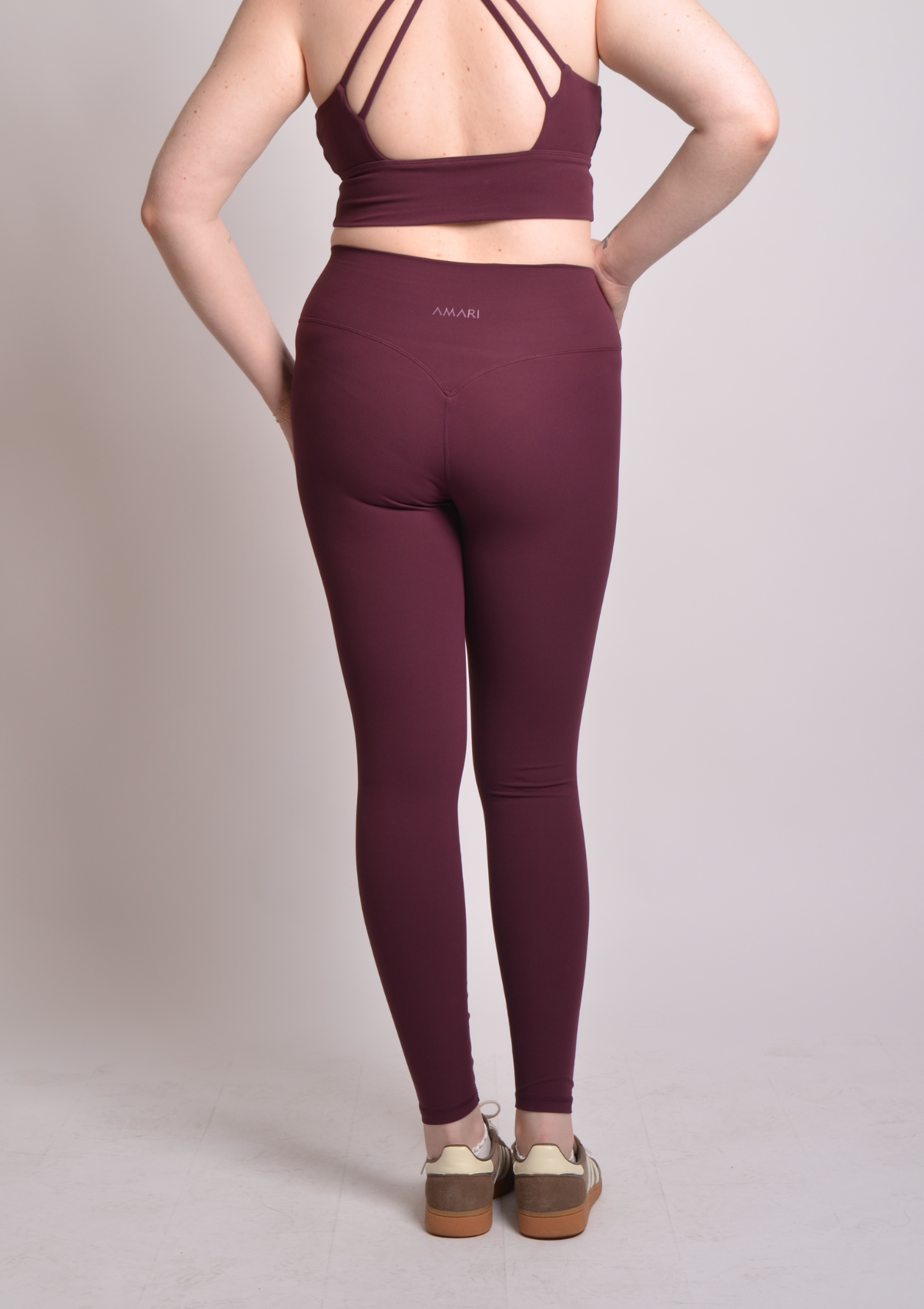 Essentials Leggings - Dark Cherry