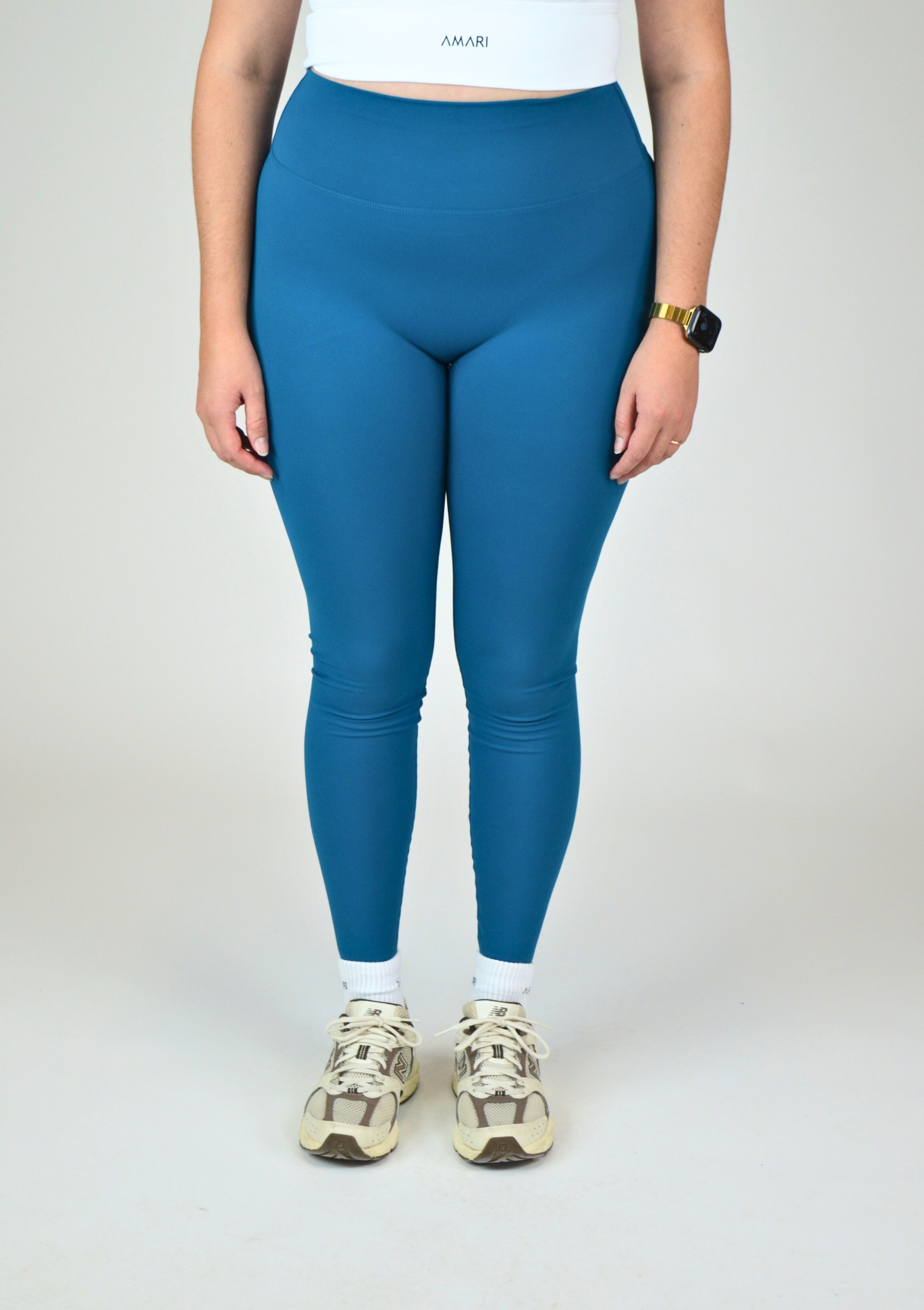 Essentials Leggings - Petrol Blue