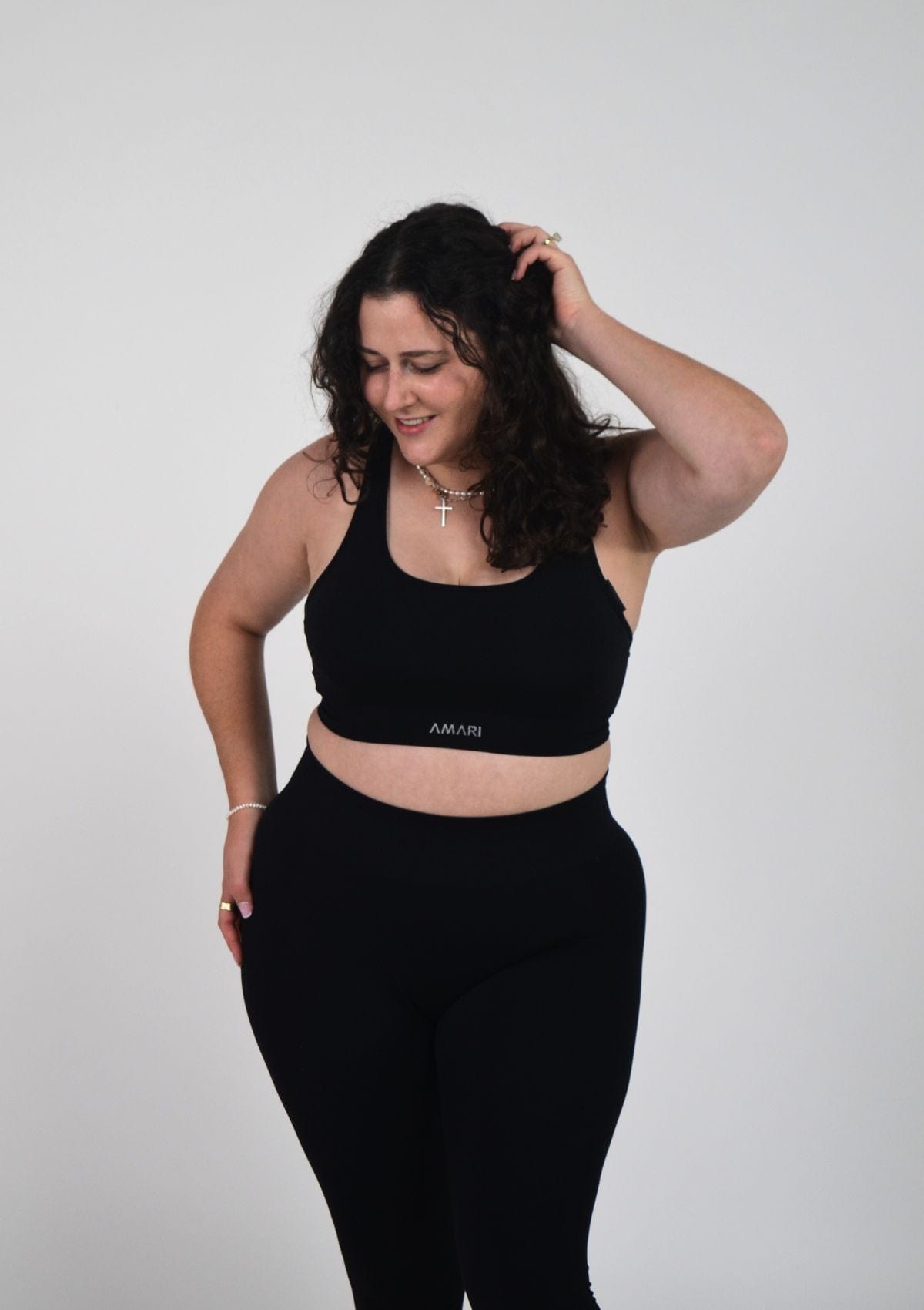 Second Chance: Seamless Sports Bra - Black