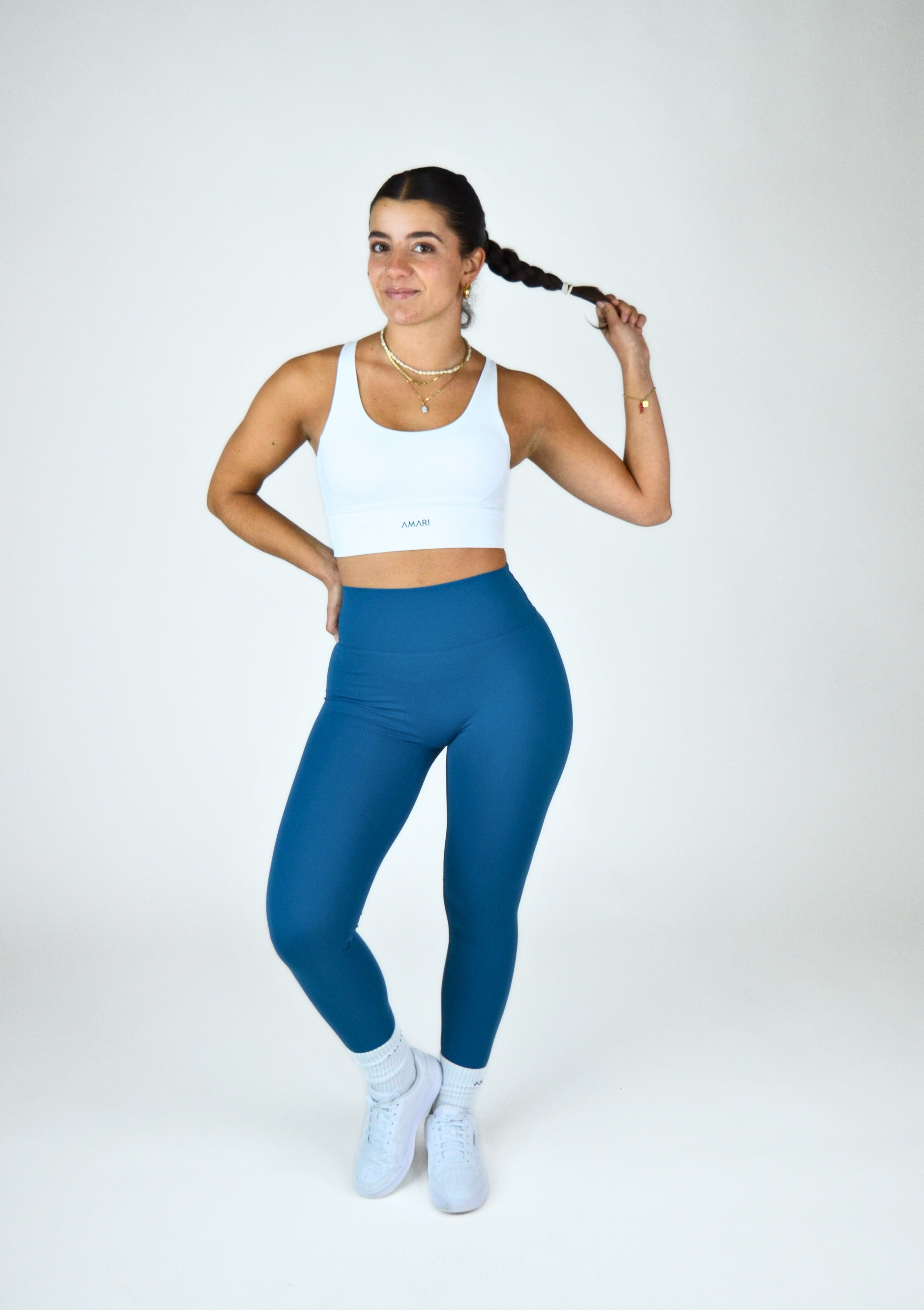 Essentials Leggings - Petrol Blue