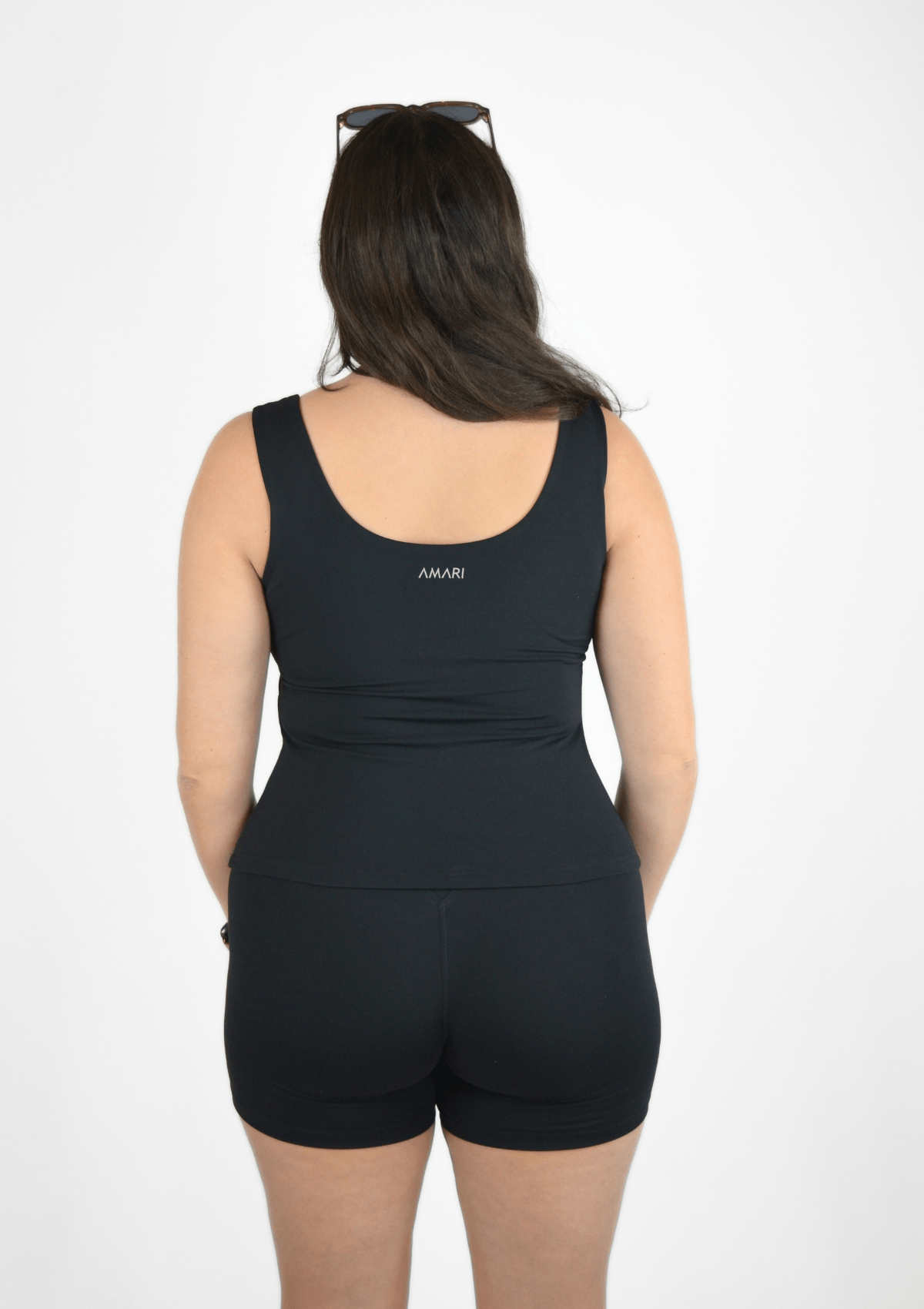 Cloud Love™ Essentials Top with built in Shelf Bra - Black