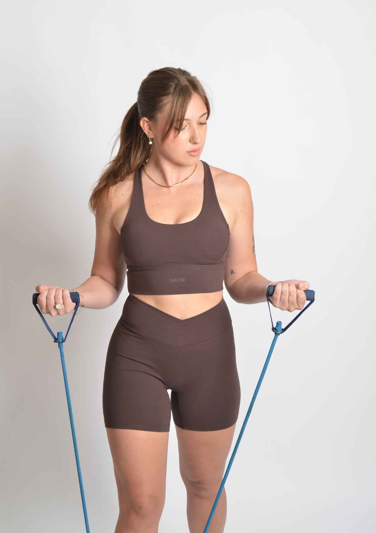 Cloud Love™ V-Shorts - Espresso
