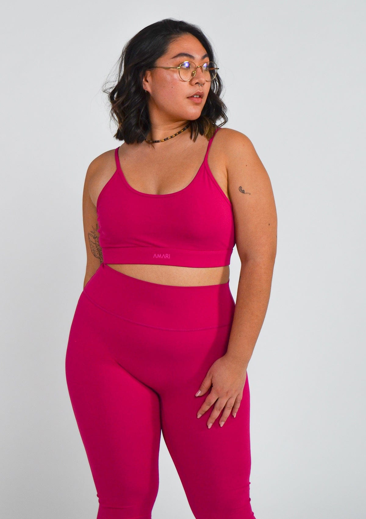 Essentials Sports Bra - Hot Pink
