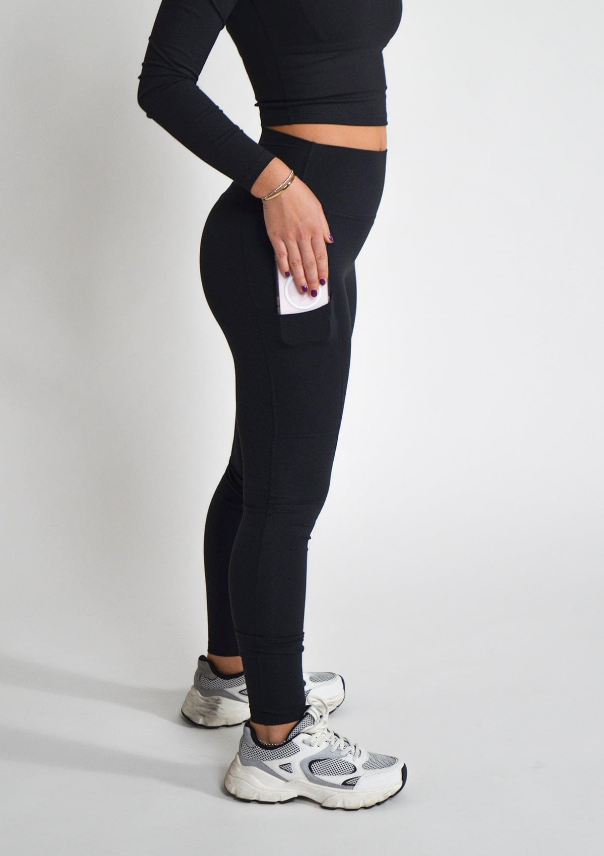 Pocket Leggings - Black