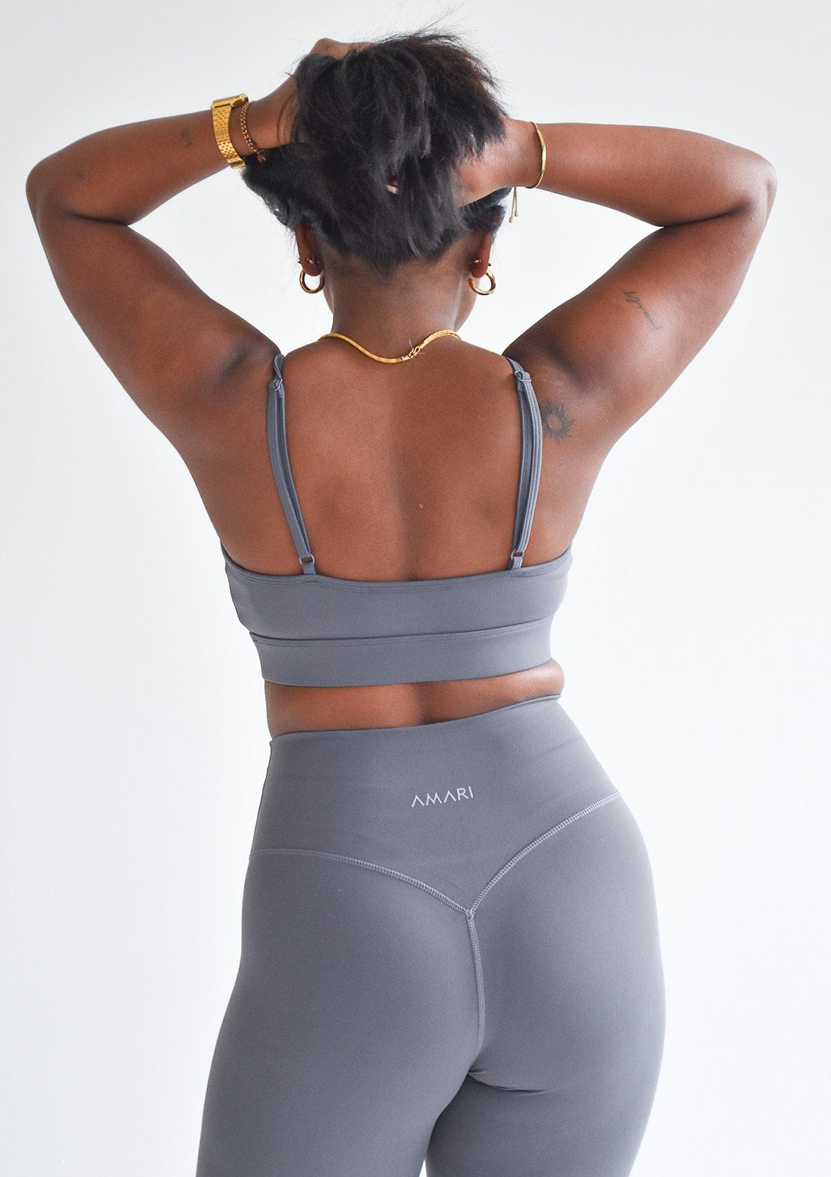 Essentials Sports Bra - Lavender Grey