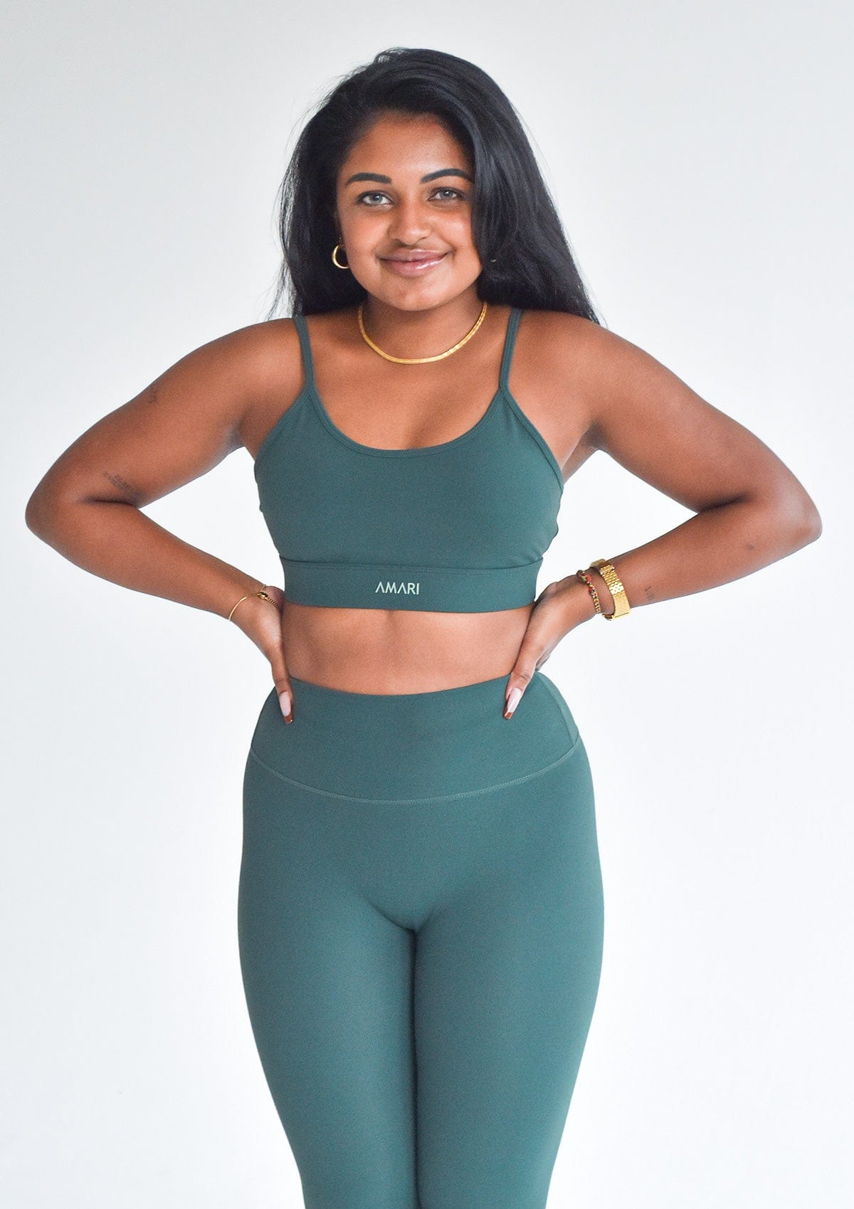 Essentials Sports Bra - Forest