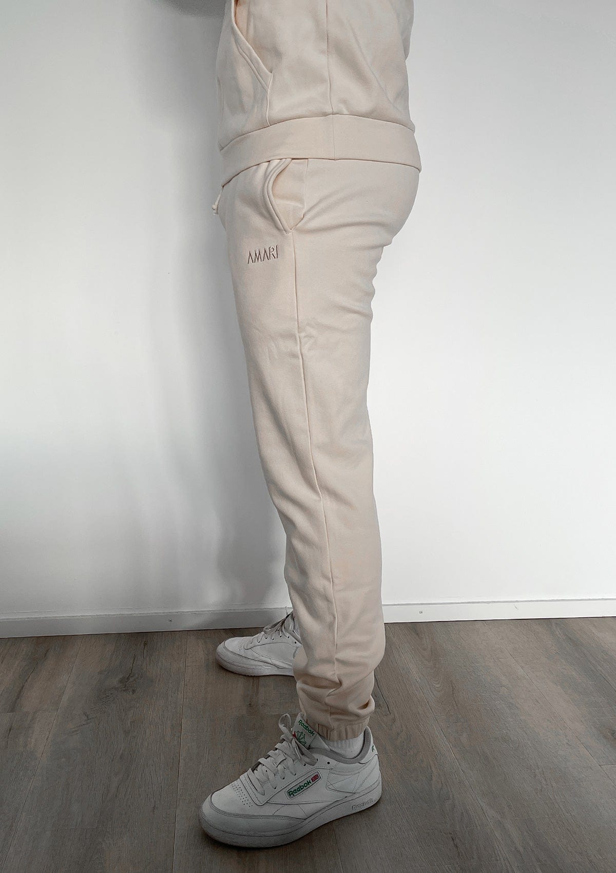 Unisex Sweats Joggers - Cream