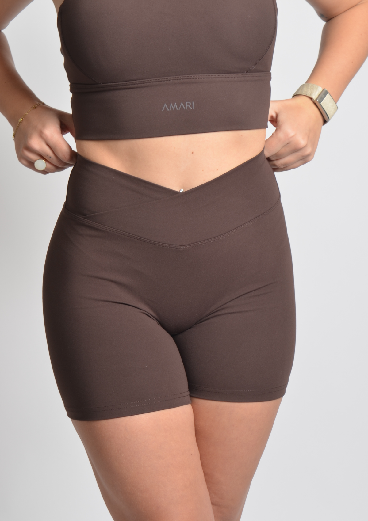 Cloud Love™ V-Shorts - Espresso