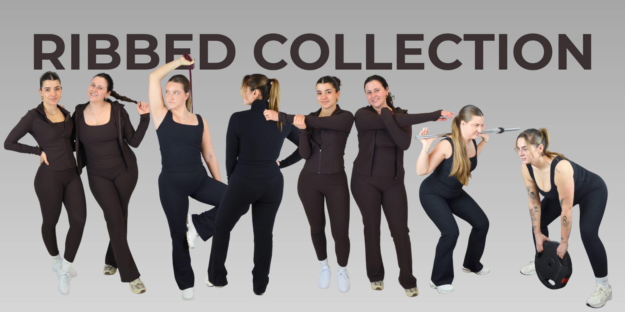 Ribbed Collection - Espresso