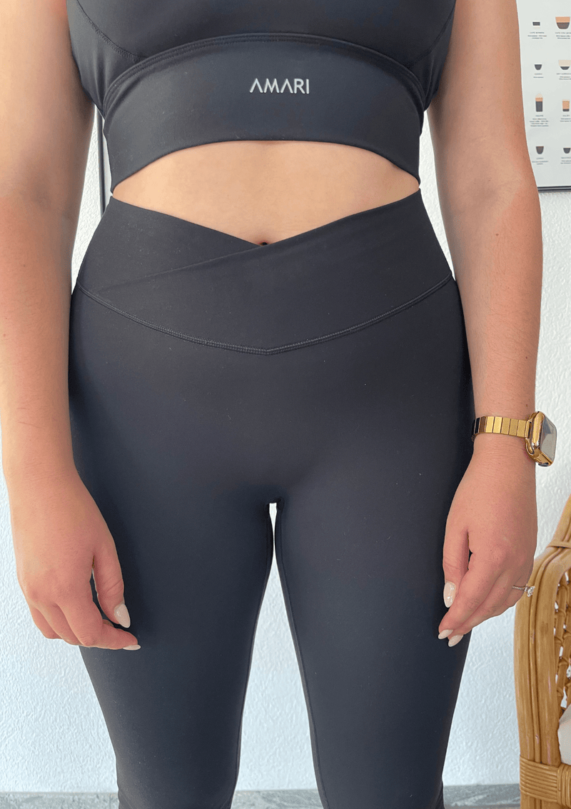 V-Leggings - Black