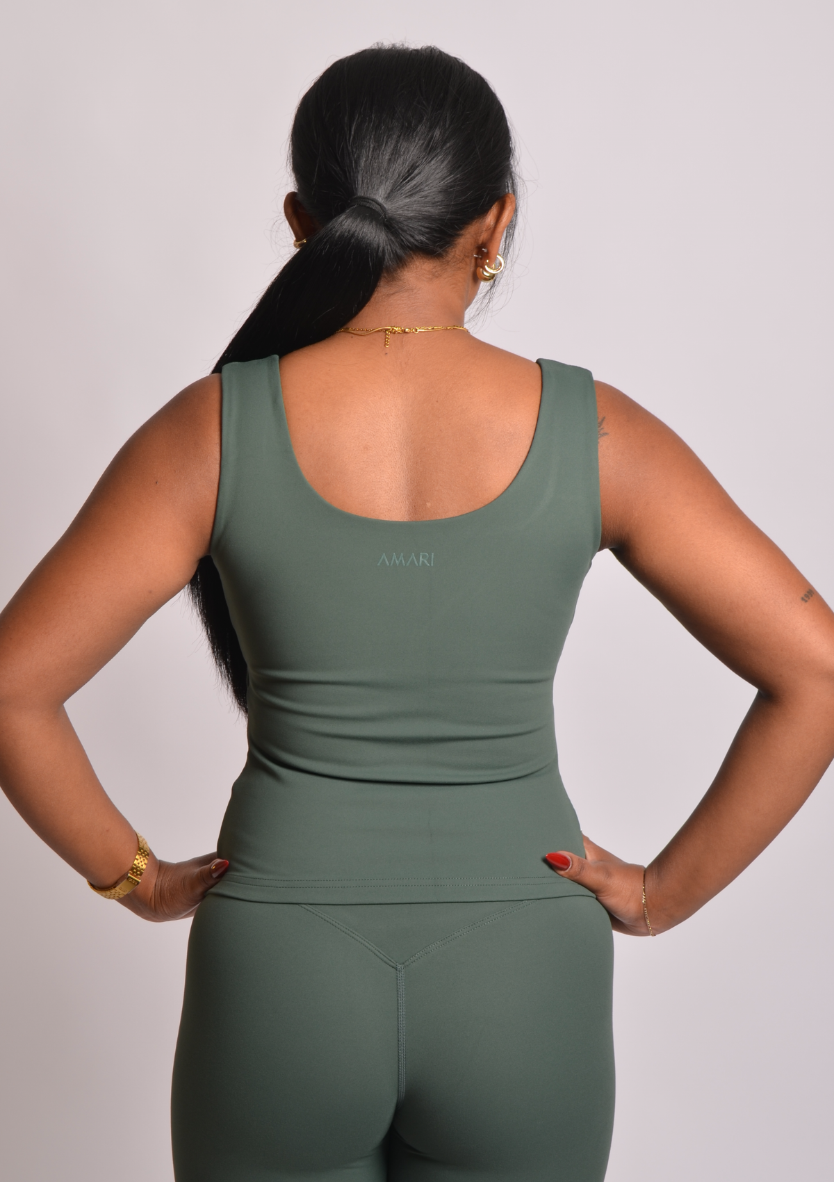 Cloud Love™ Essentials Top - Pine Green