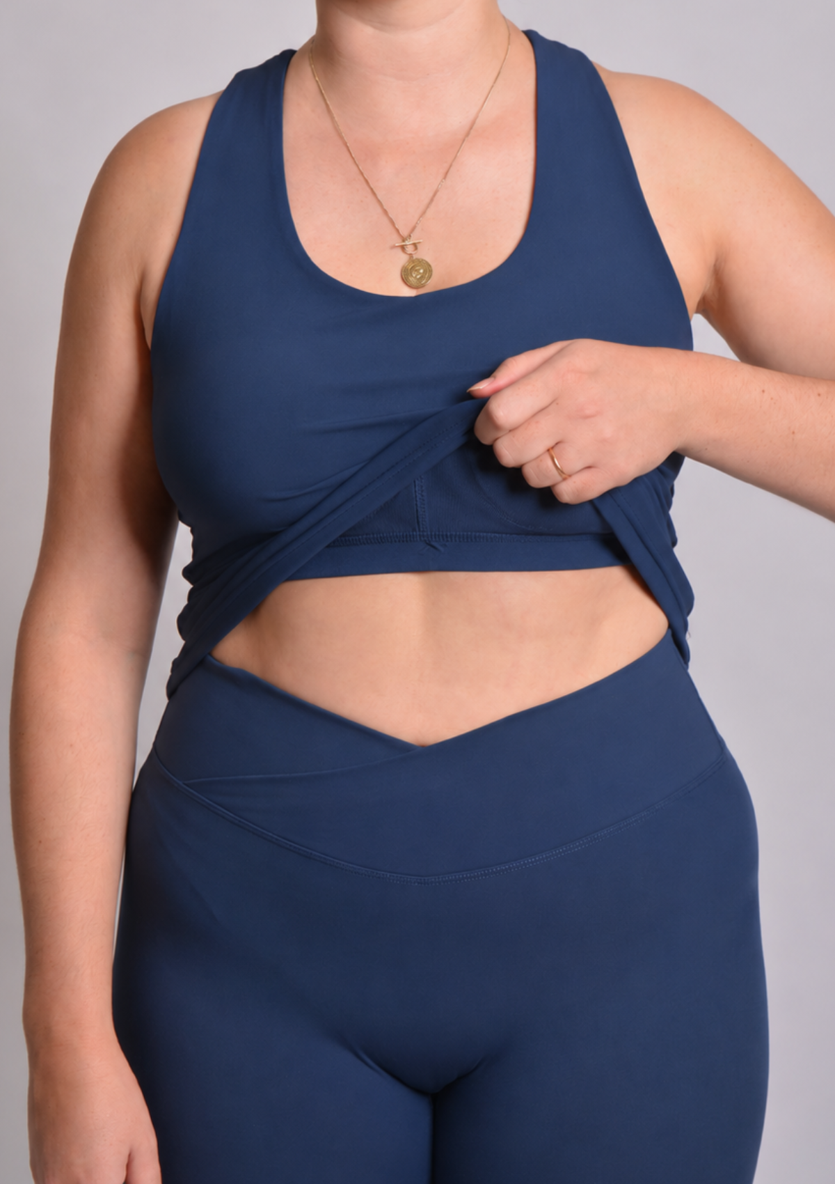 Core Full Length Top - Midnight Blue