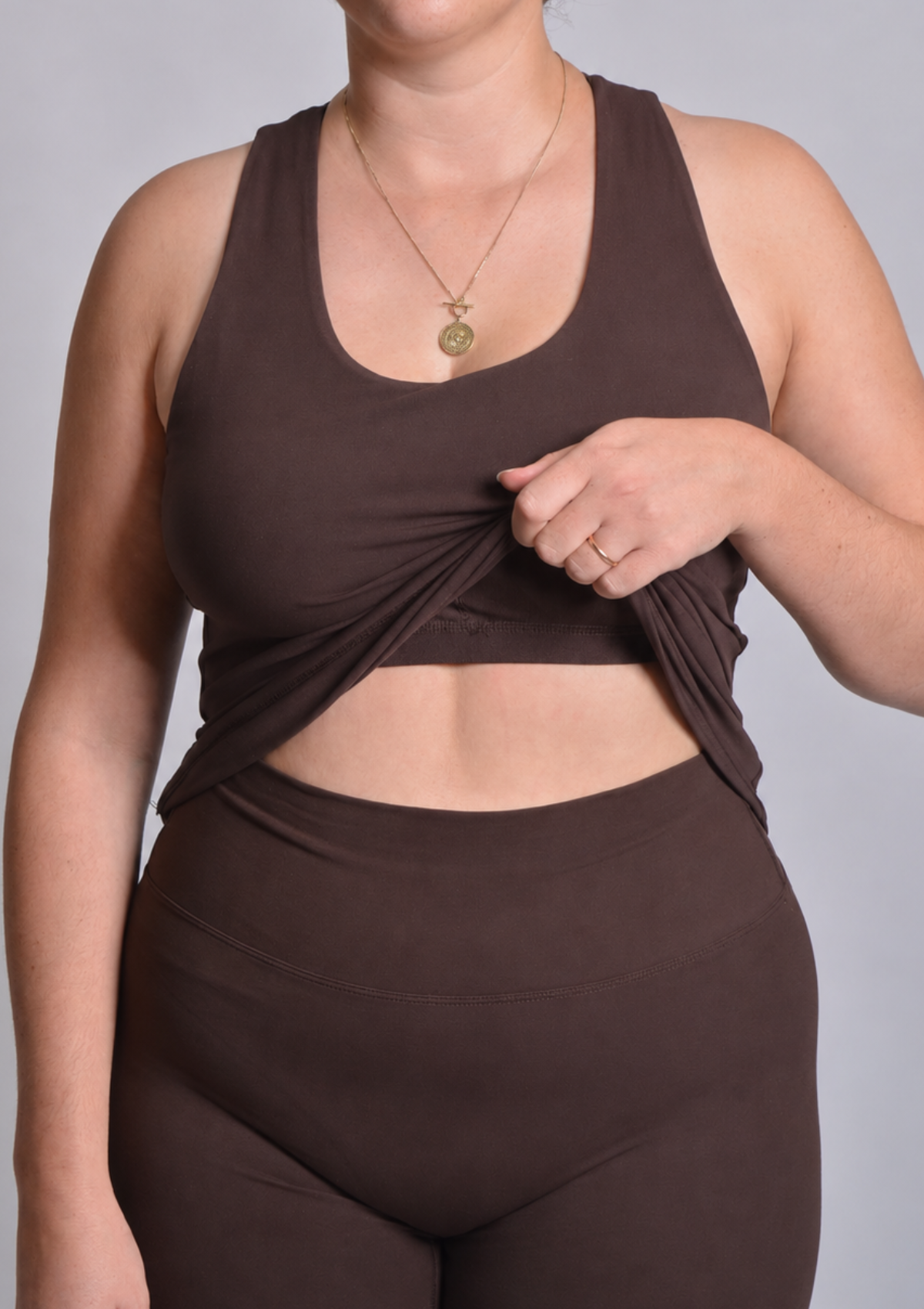 Core Full Length Top - Espresso