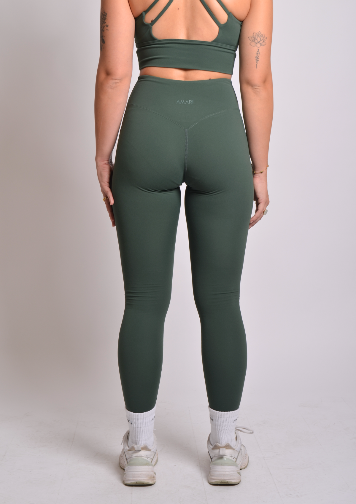 Cloud Love™ V-Leggings - Pine Green