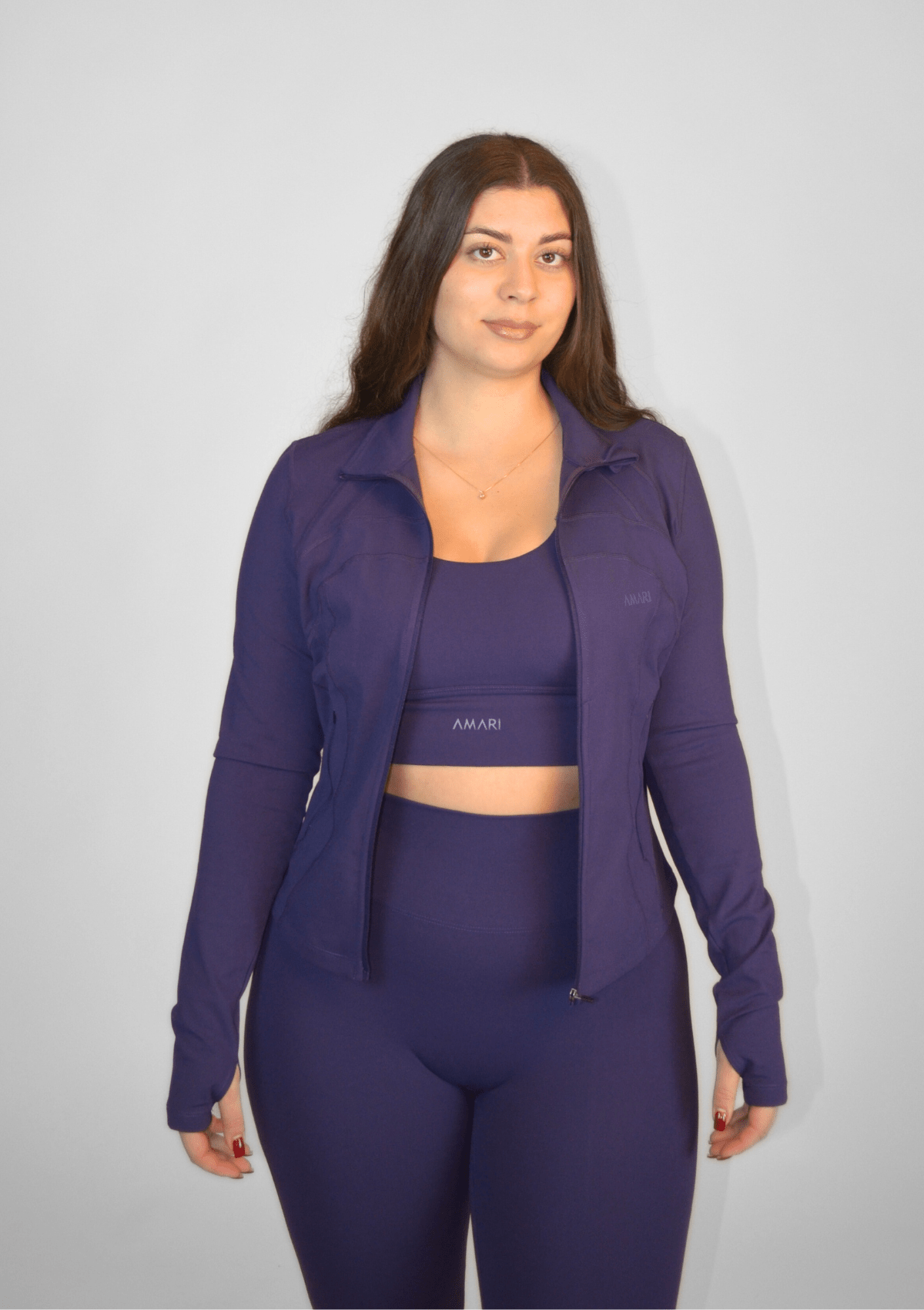 Essentials Jacket - Dark Violet