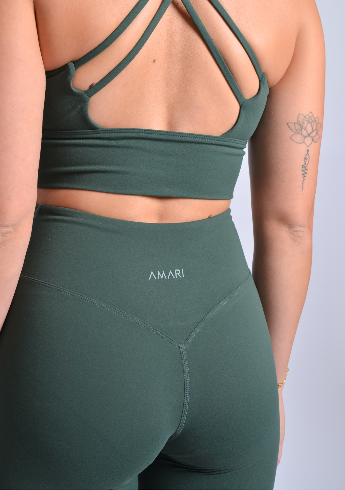Cloud Love™ V-Leggings - Pine Green