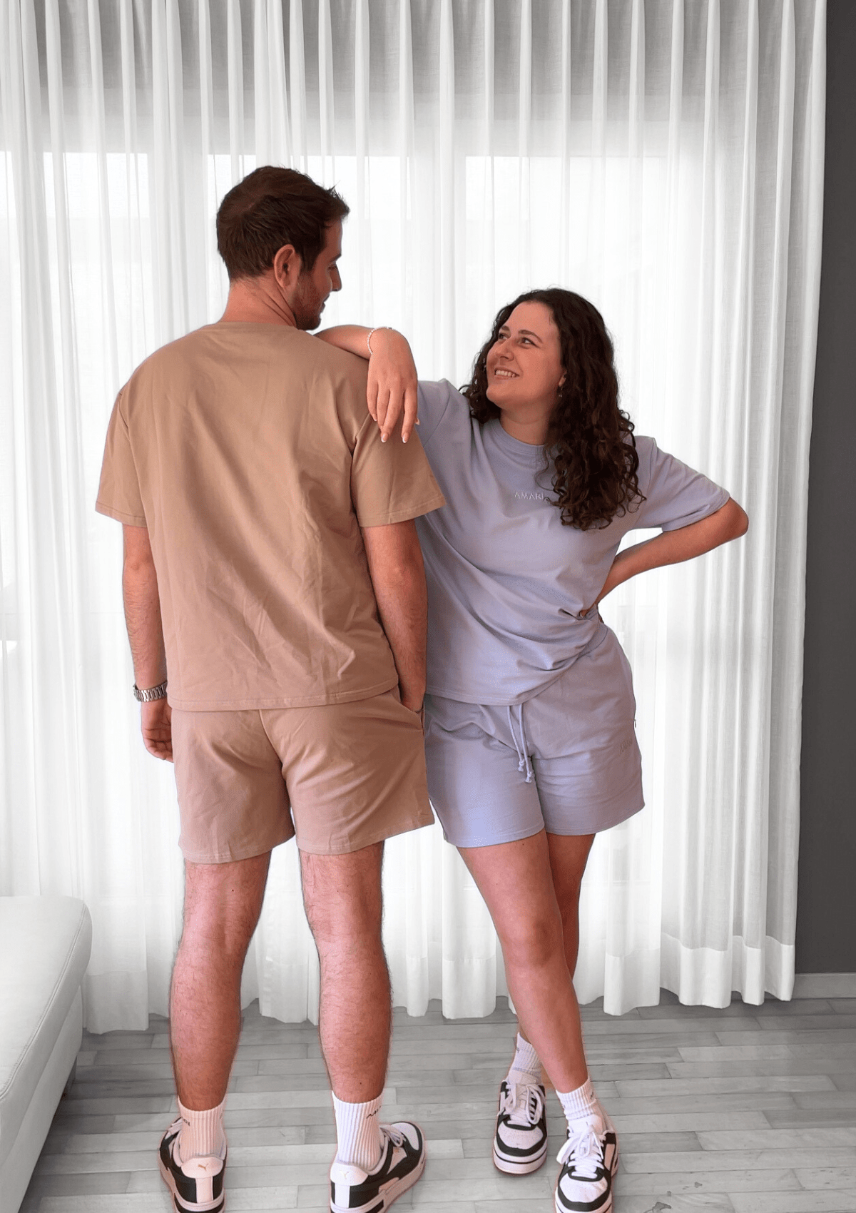 Unisex Sweats Shorts - Mocha