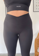 V-Leggings - Black