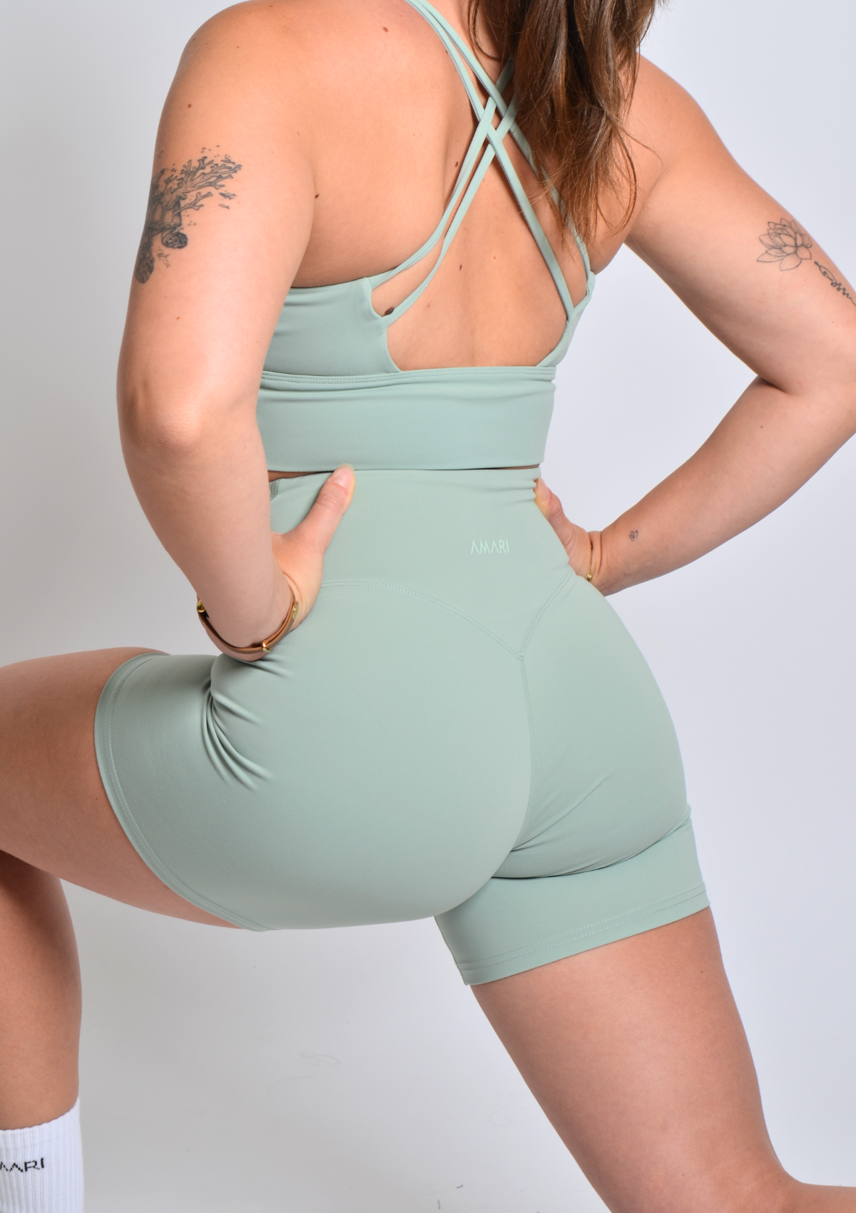 Cloud Love™ V-Shorts - Sage Green