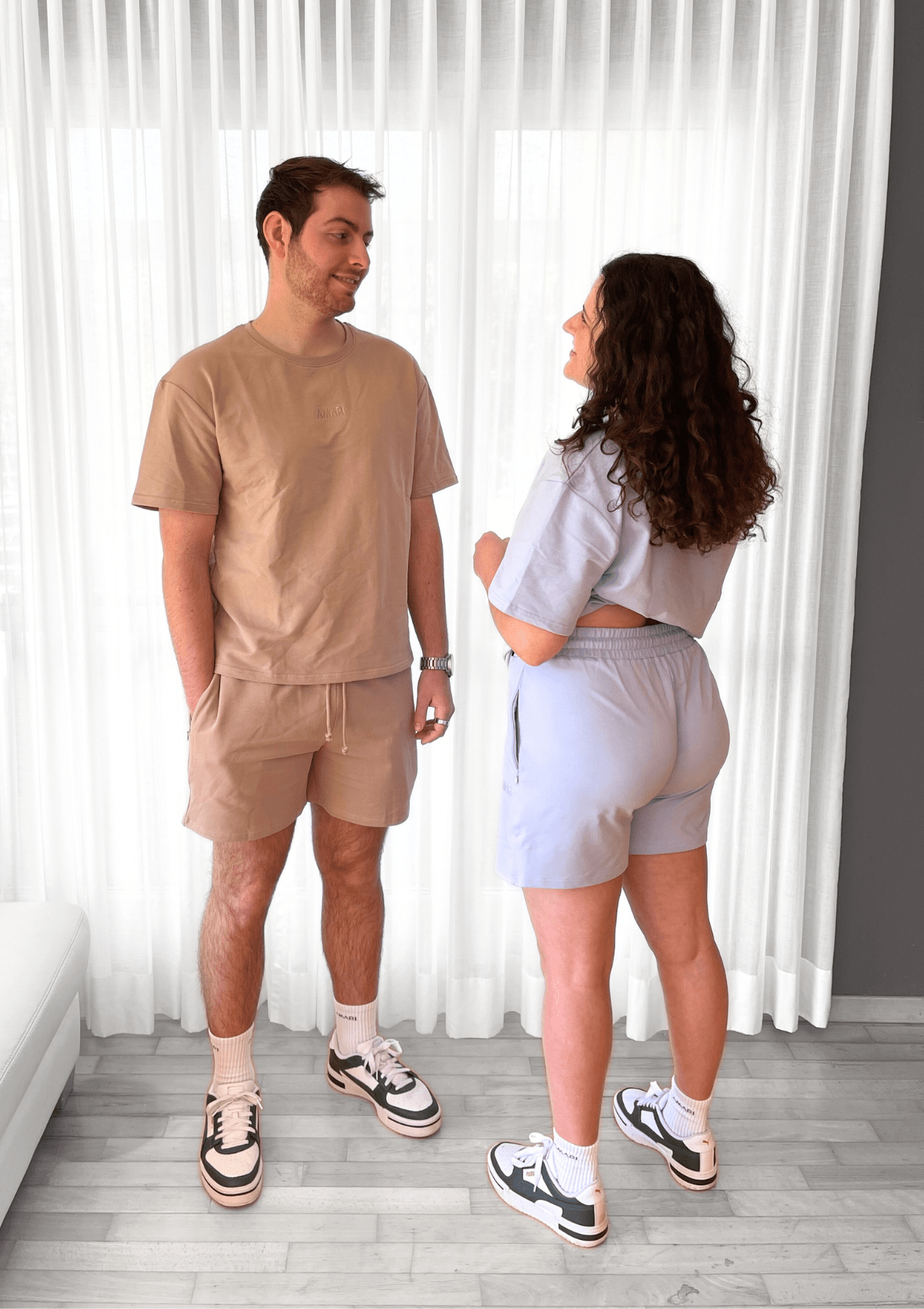 Unisex Sweats Shorts - Mocha