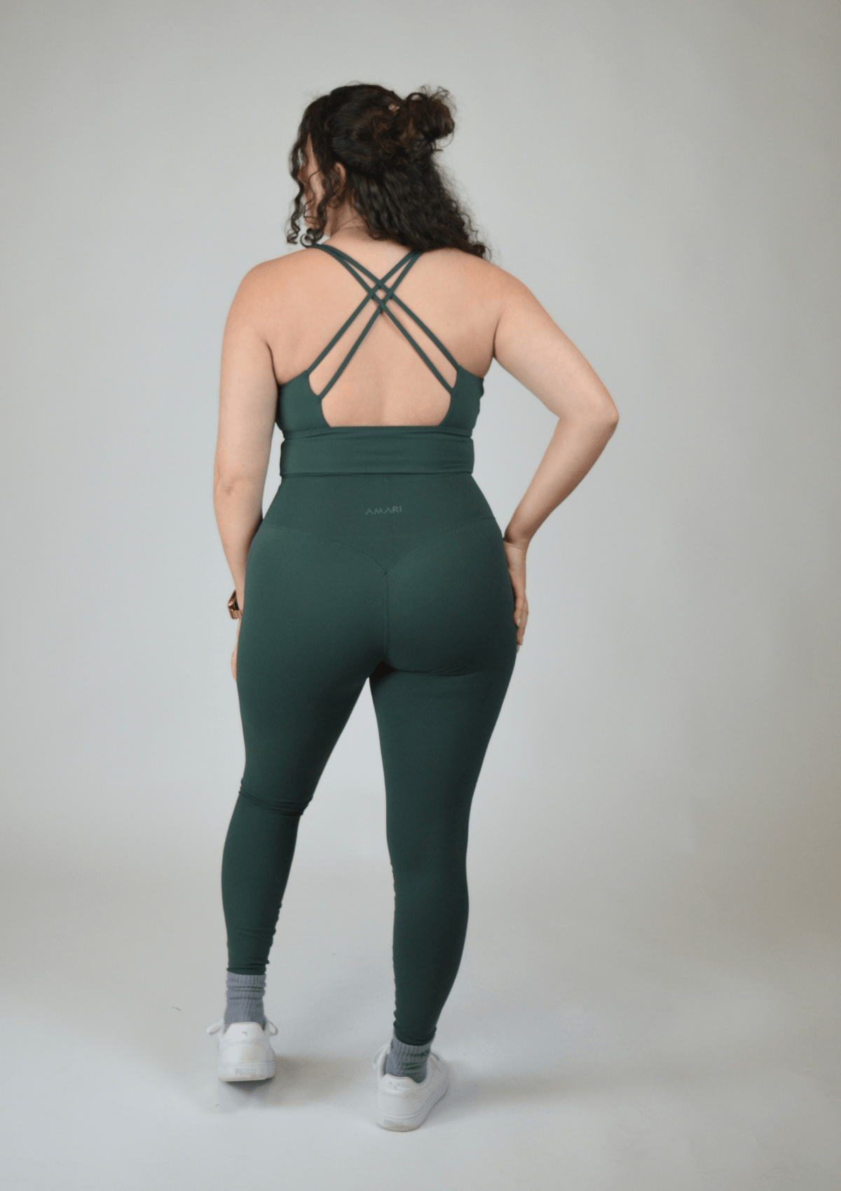 Essentials Leggings - Pine Green