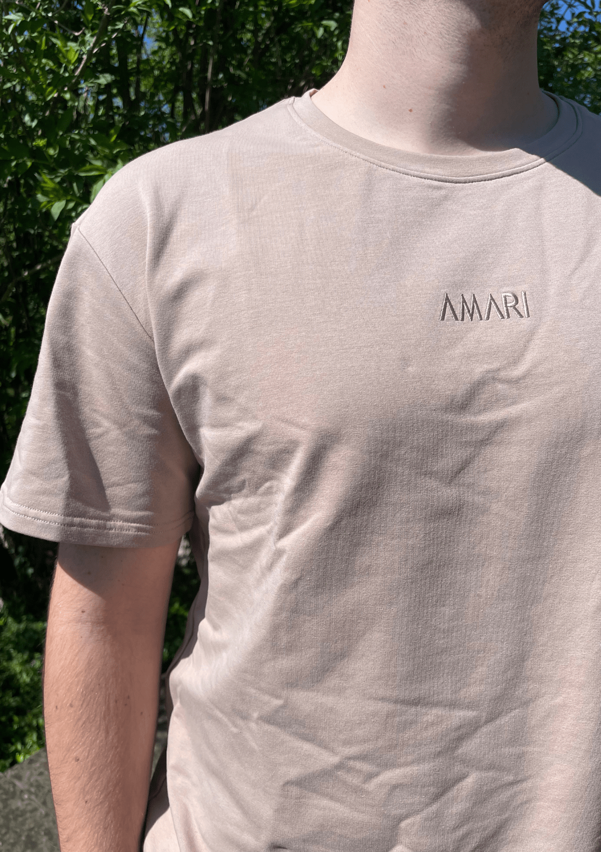 Unisex Sweats T-Shirt - Mocha