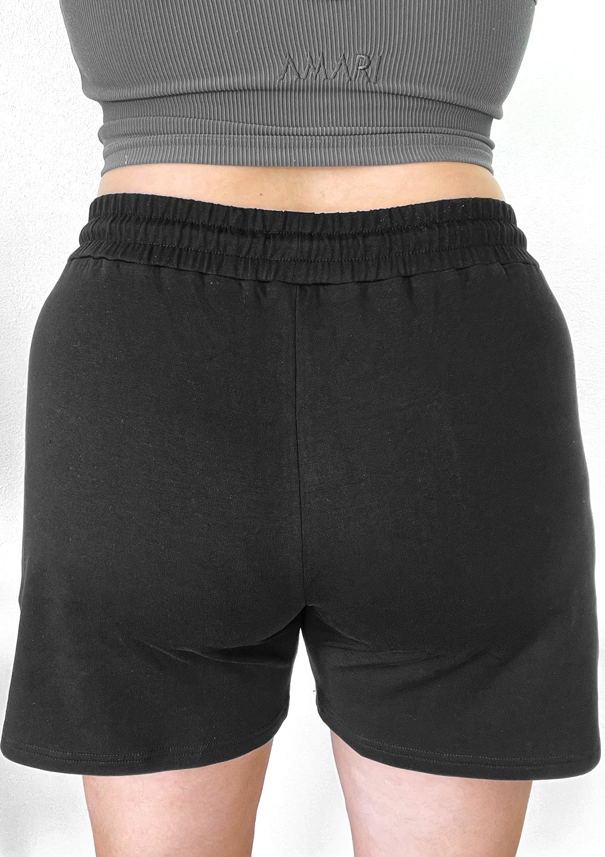 Unisex Sweats Shorts - Black