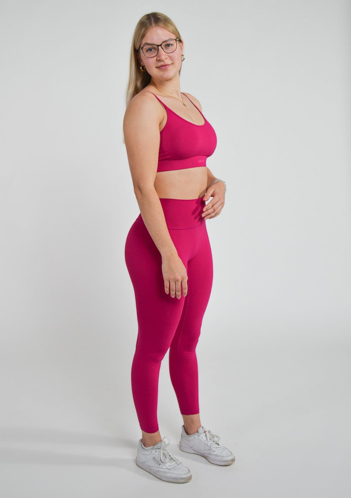 Essentials Sports Bra - Hot Pink