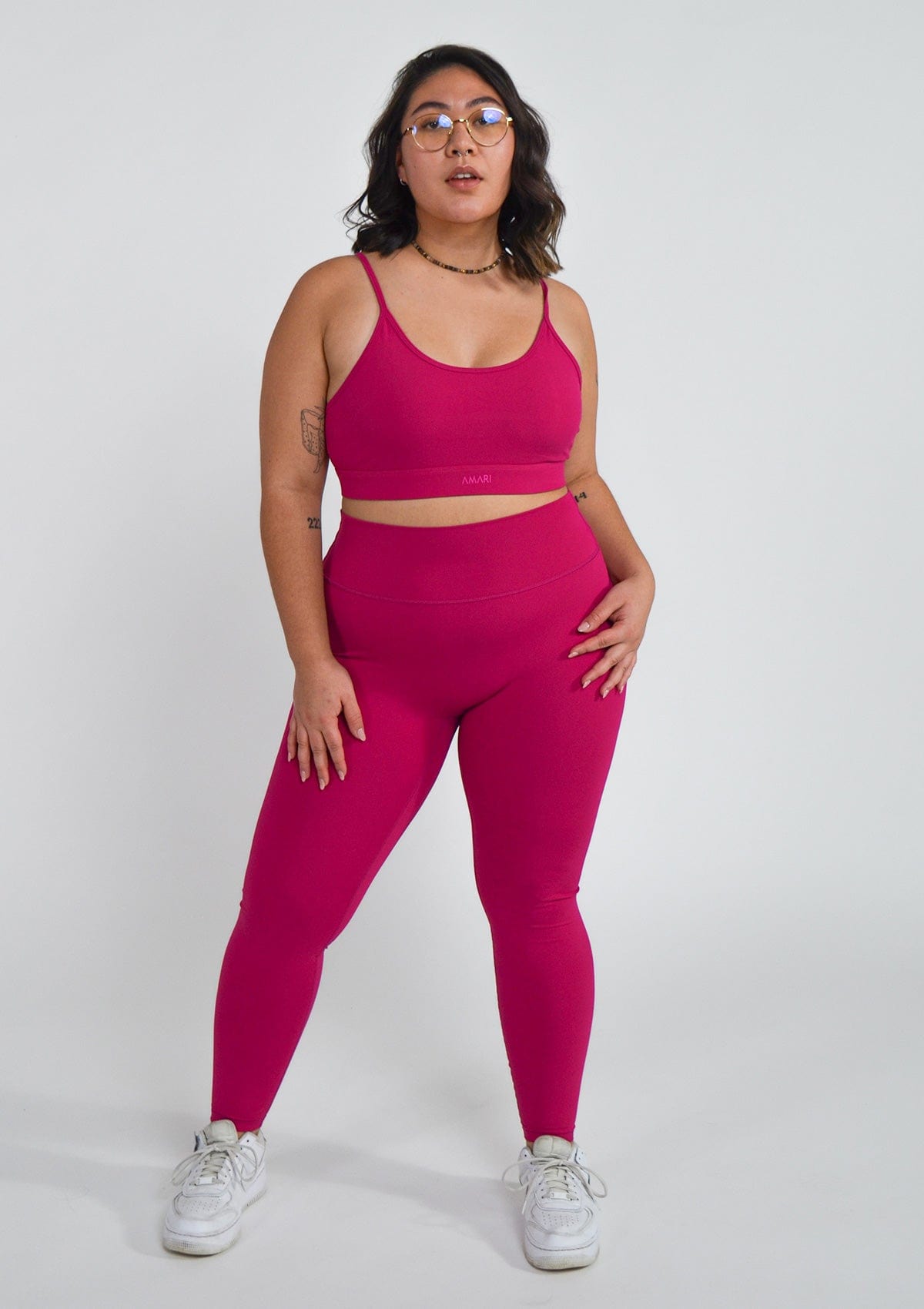 Essentials Sports Bra - Hot Pink