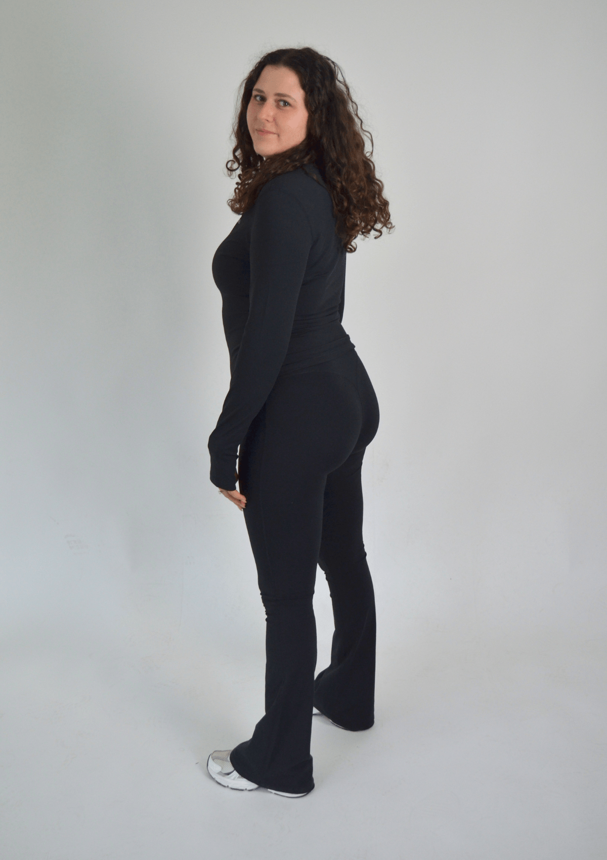 Flared Leggings - Black