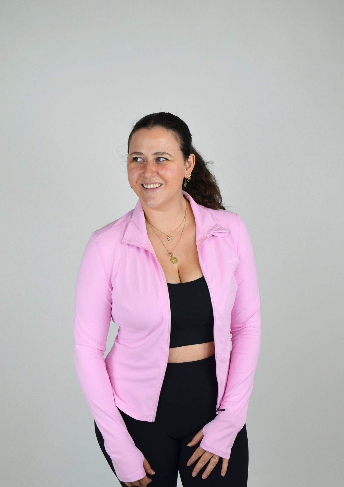 Pilates Jacket - Soft Pink